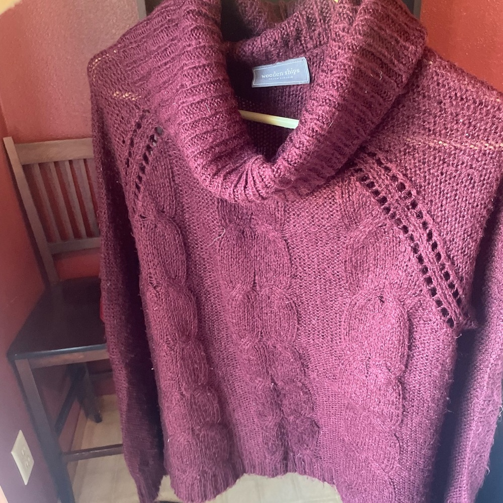 Cowlneck sweater